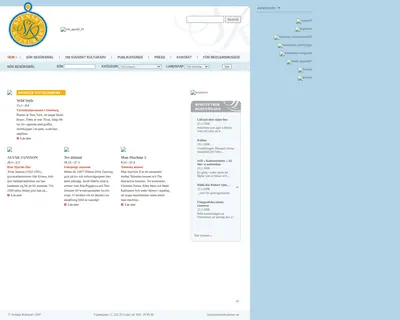Nyheter från Svenskt Kulturarv startsida 2008