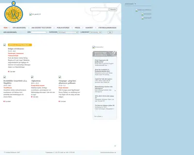 Nyheter från Svenskt Kulturarv startsida 2012