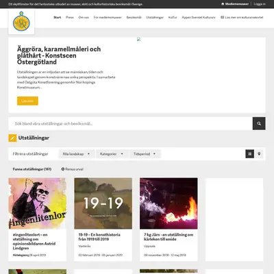 Nyheter från Svenskt Kulturarv startsida 2023