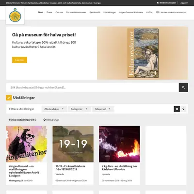 Nyheter från Svenskt Kulturarv startsida 2024