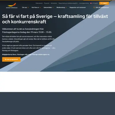 www.svensktnaringsliv.se startsida 2024