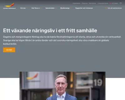 www.svensktnaringsliv.se startsida 2026