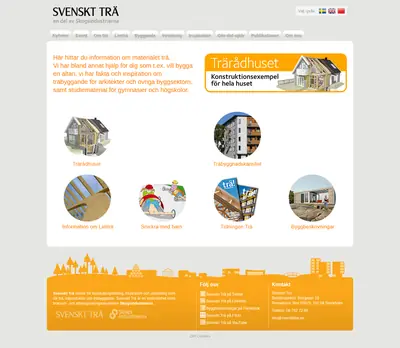 www.svenskttra.se startsida 2015