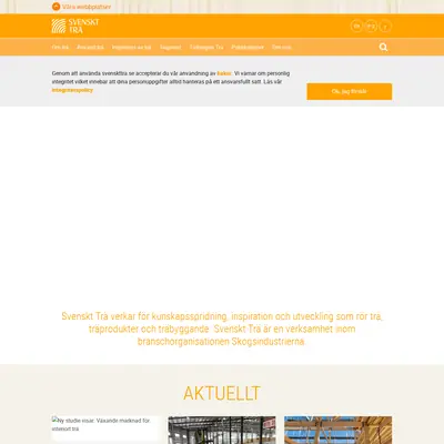 www.svenskttra.se startsida 2019