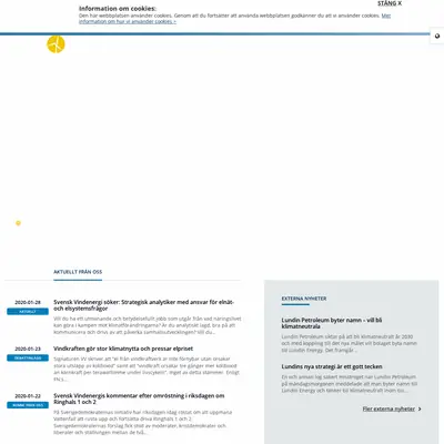 www.svenskvindenergi.org startsida 2020