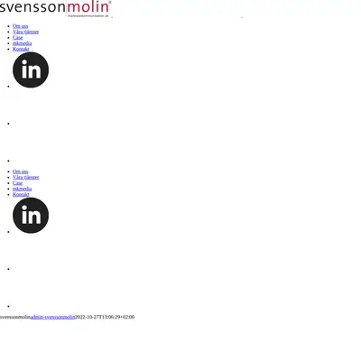 svenssonmolin startsida 2025