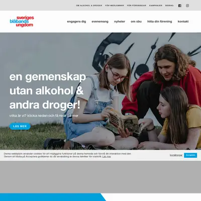 Blå Bandet startsida 2024