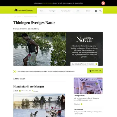 www.sverigesnatur.org startsida 2015