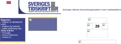 sverigestidskrifter.se startsida 2004