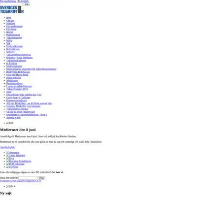 sverigestidskrifter.se startsida 2011