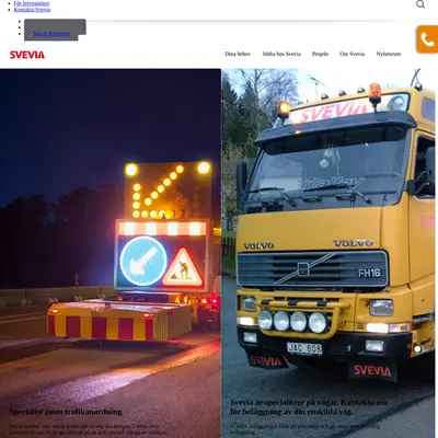 Nyhetsbrev Svevia startsida 2017