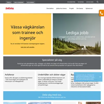 Nyhetsbrev Svevia startsida 2021