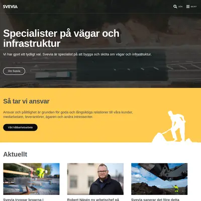 Nyhetsbrev Svevia startsida 2023