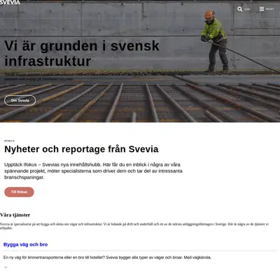 Nyhetsbrev Svevia startsida 2025