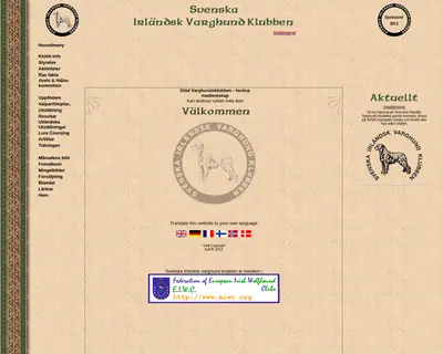 svivk.se startsida 2010