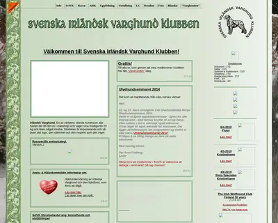 svivk.se startsida 2013