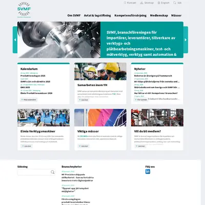 www.svmf.se startsida 2025