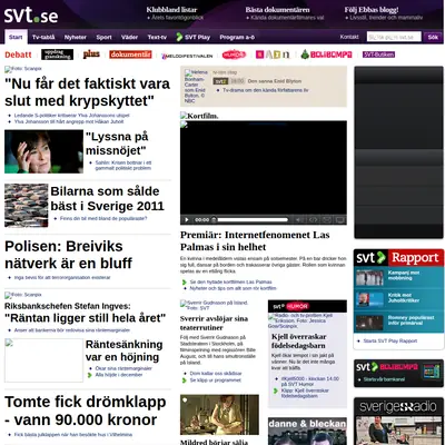 Böckernas Klubb startsida 2012