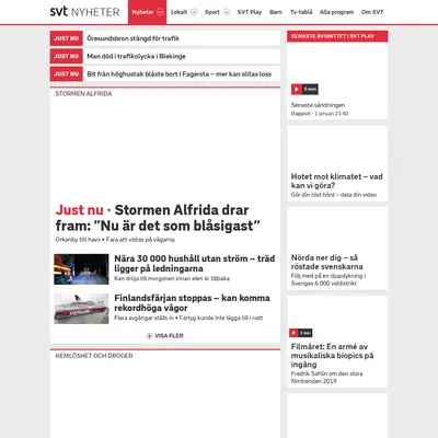 Böckernas Klubb startsida 2019