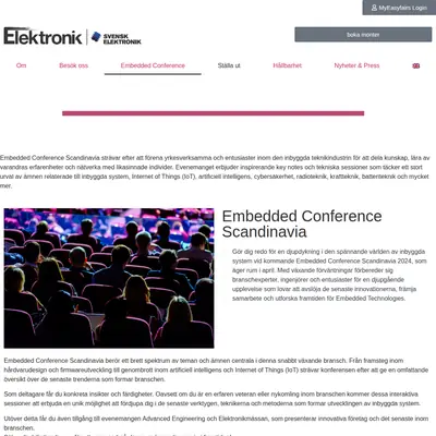 swedishembeddedaward.se startsida 2024