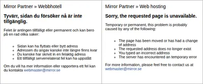 www.swedishlapland.com startsida 2005