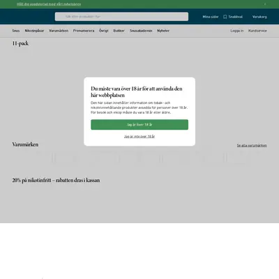 www.swedishmatch.com startsida 2024