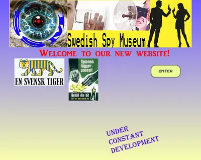 www.swedishspymuseum.se startsida 2020