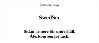 www.swedsec.se startsida 2005