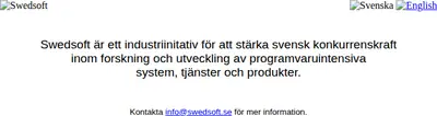 www.swedsoft.se startsida 2008