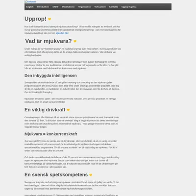 www.swedsoft.se startsida 2013