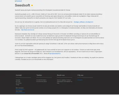 www.swedsoft.se startsida 2014