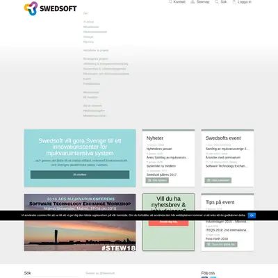 www.swedsoft.se startsida 2018