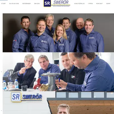 www.sweror.se startsida 2019