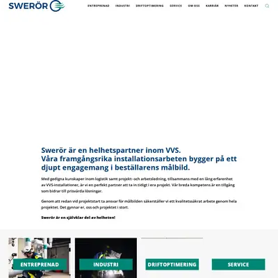 www.sweror.se startsida 2025