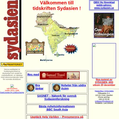 Sydasien startsida 2004