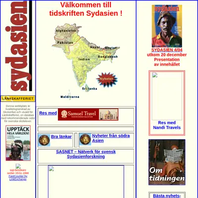Sydasien startsida 2005