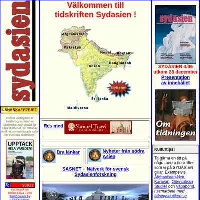 Sydasien startsida 2007