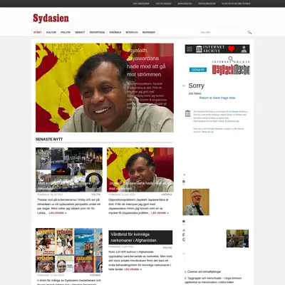 Sydasien startsida 2013