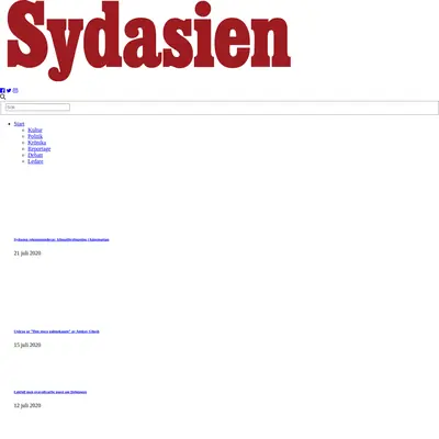 Sydasien startsida 2020