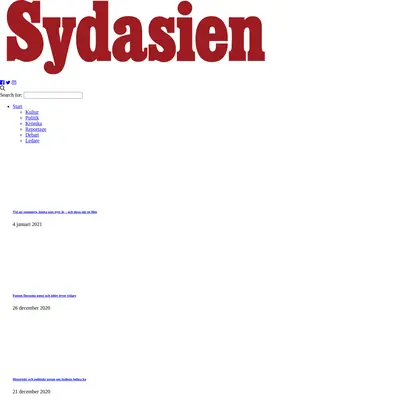 Sydasien startsida 2021