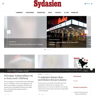 Sydasien startsida 2024