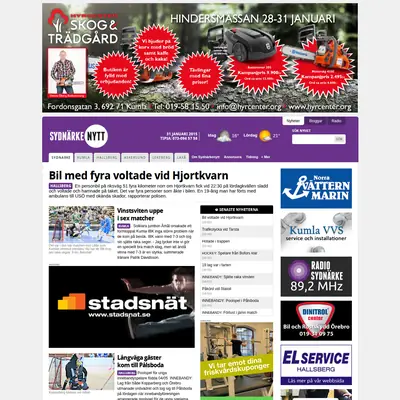 Sydnärkenytt startsida 2015