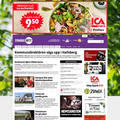 Sydnärkenytt startsida 2018