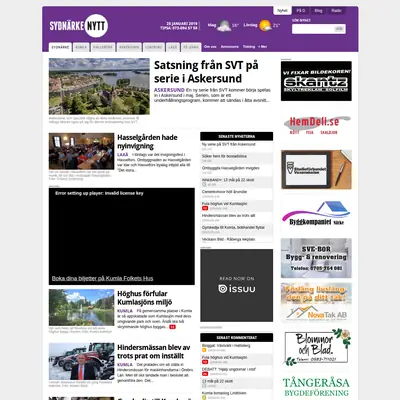 Sydnärkenytt startsida 2019