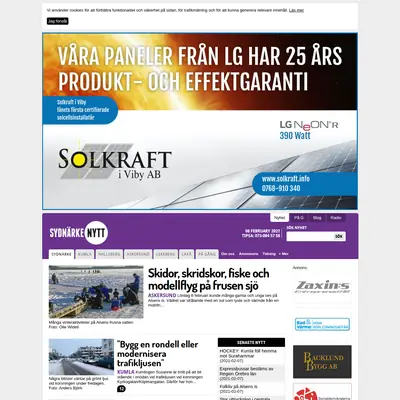 Sydnärkenytt startsida 2021