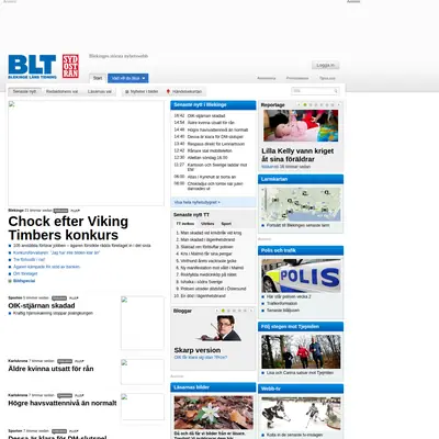 Sydöstran startsida 2012