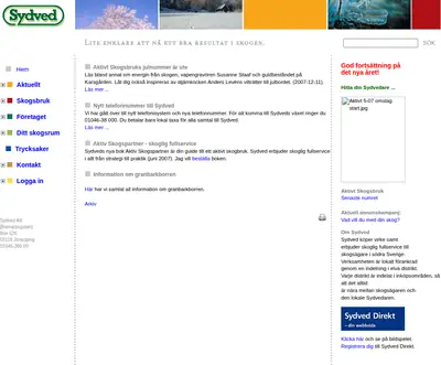 Aktivt Skogsbruk startsida 2008
