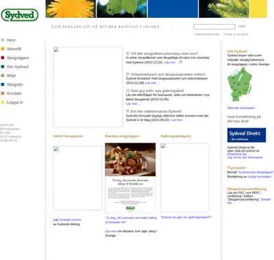 Aktivt Skogsbruk startsida 2011