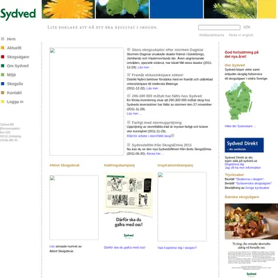 Aktivt Skogsbruk startsida 2012