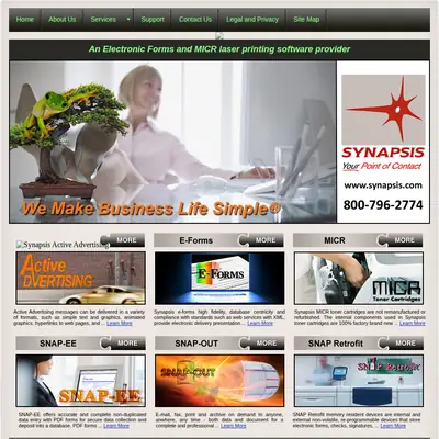 SYNAPSIS startsida 2018